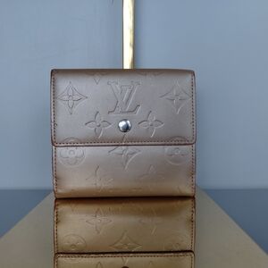 Louis Vuitton Metallic Gold Wallet